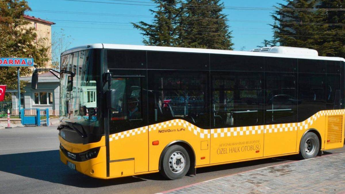 Afyon halk otobüs ve minibüs ücretine zam mı geldi? Afyonkarahisar ulaşım fiyat zammı ne zaman geçerli?