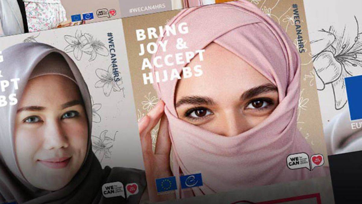 Avrupa Konseyi'nin başörtülülere karşı ayrımcılığa ilişkin kampanyasına Fransa engeli
