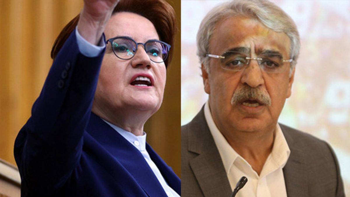 Sancar'dan Akşener'e tepki: HDP'ye iktidar diliyle saldıranlar acizdir