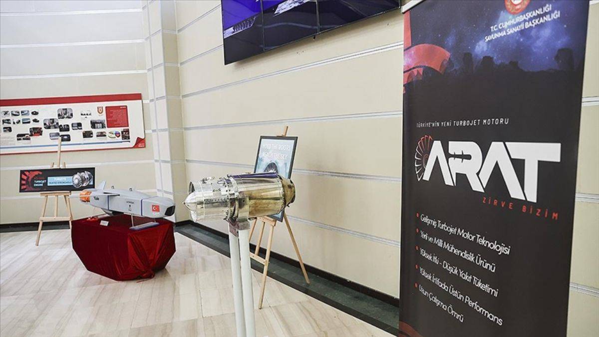 Türkiye'de bir ilk; yeni turbojet motoru ARAT