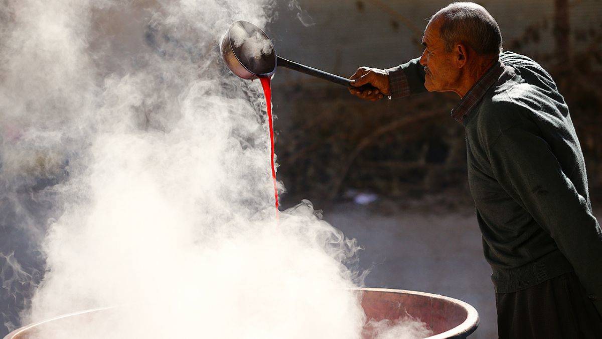 Nar ekşisi deyince Oğuzeli; yılda 50 ton üretiliyor