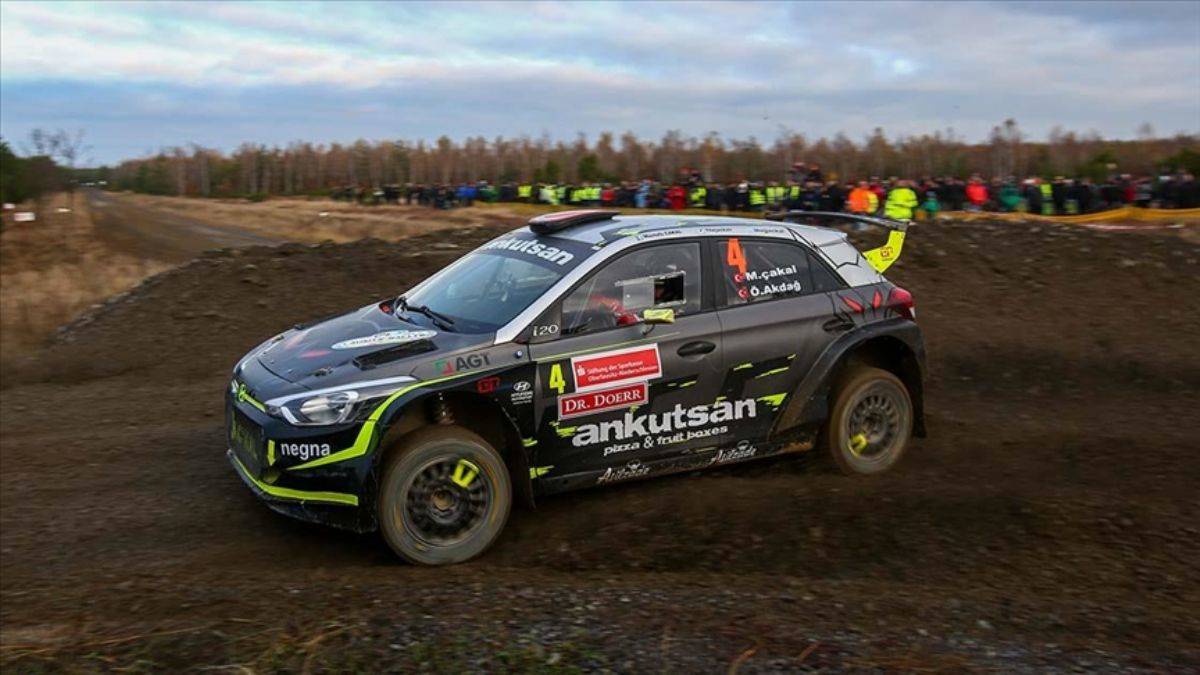 Avrupa Ralli Kupası'nda Türk ekibi birinci oldu