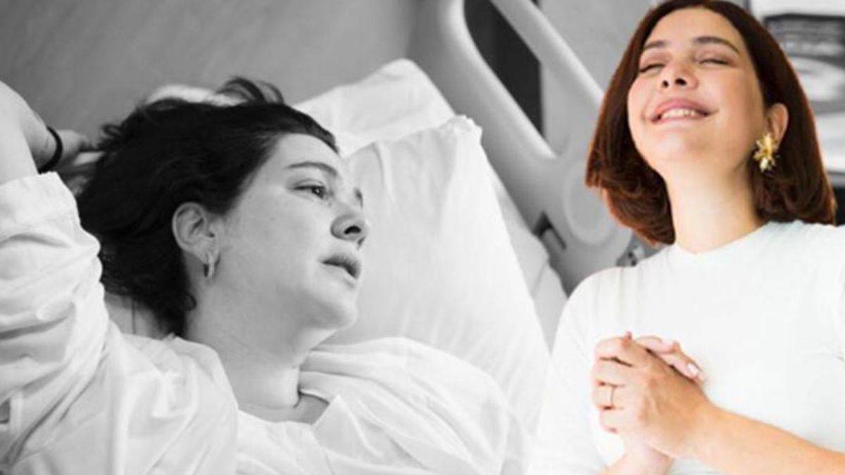 Kızını kucağına alan Bergüzar Korel'den doğum sonrası ilk paylaşım