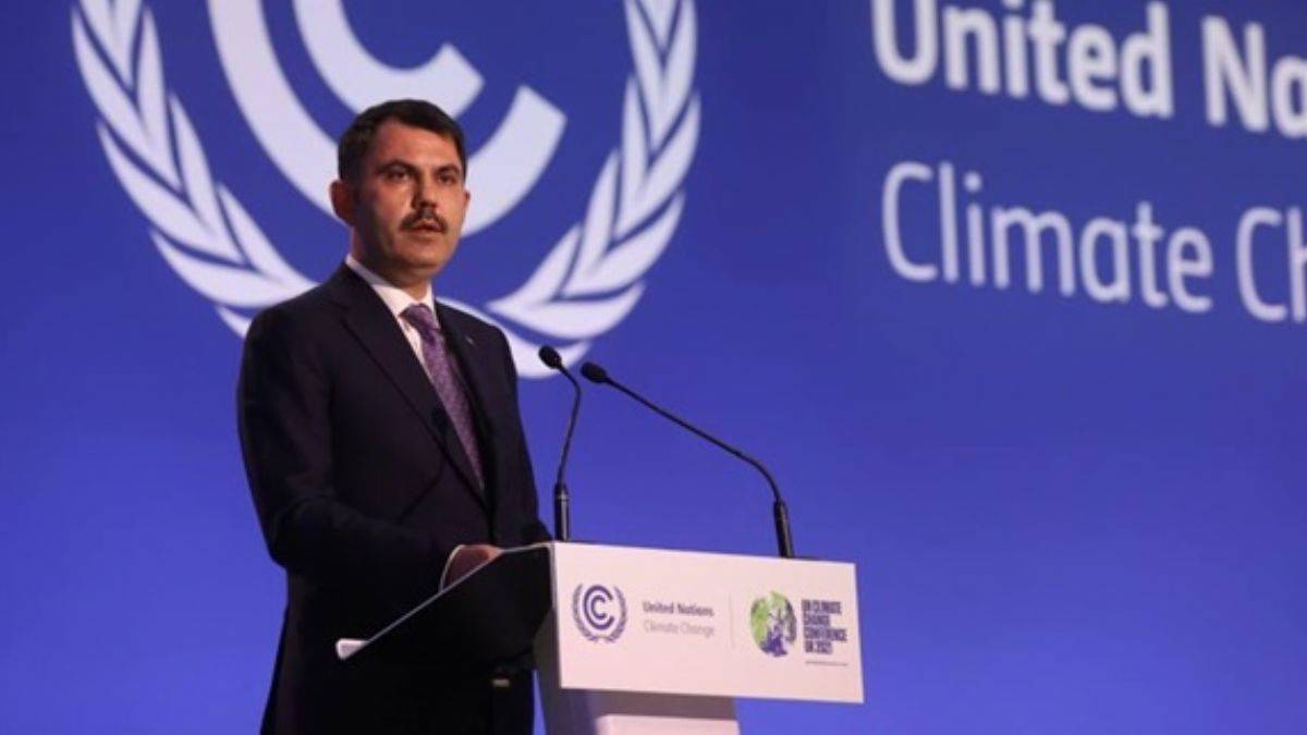 Çevre, Şehircilik ve İklim Değişikliği Bakanı Murat Kurum, COP26 Zirvesi'nde konuştu