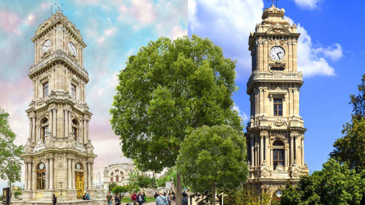 Cami yarıda kalınca saat kulesi yapıldı