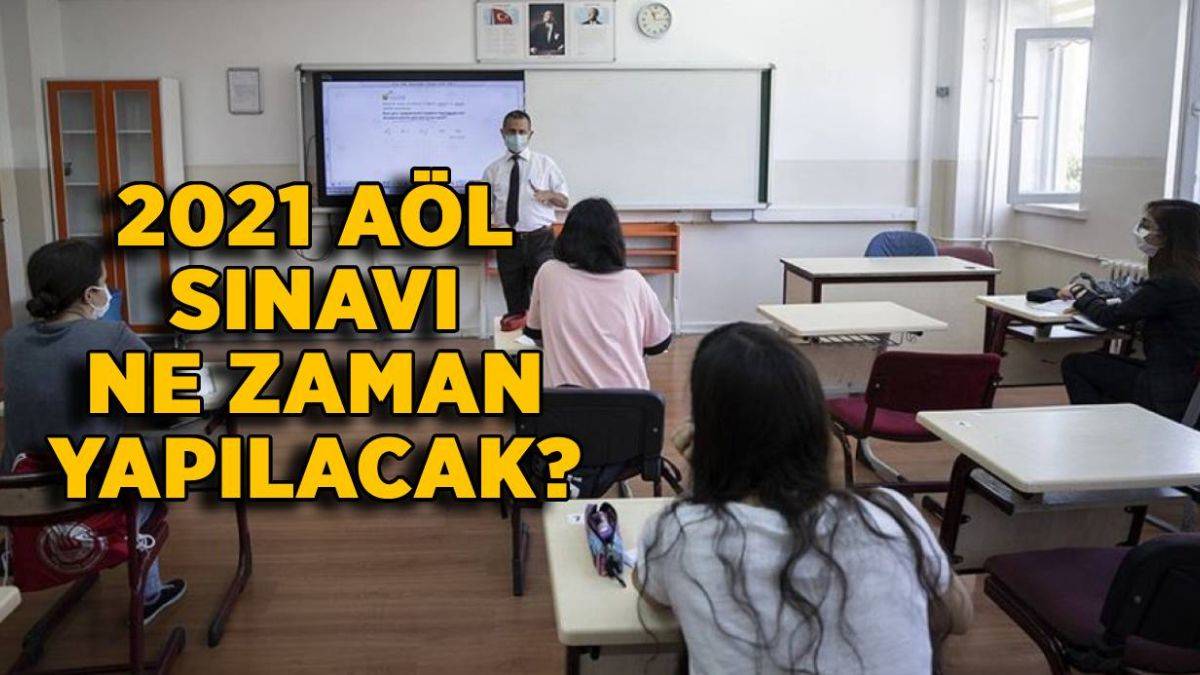 2021 AÖL sınavı ne zaman? Açık Öğretim Lise sınavı uzaktan-online mi yoksa yüz yüze mi olacak?