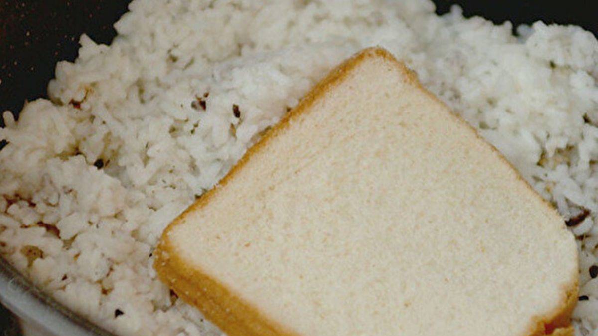 Dibi tutan pilavın üzerine ekmek koyarsanız...