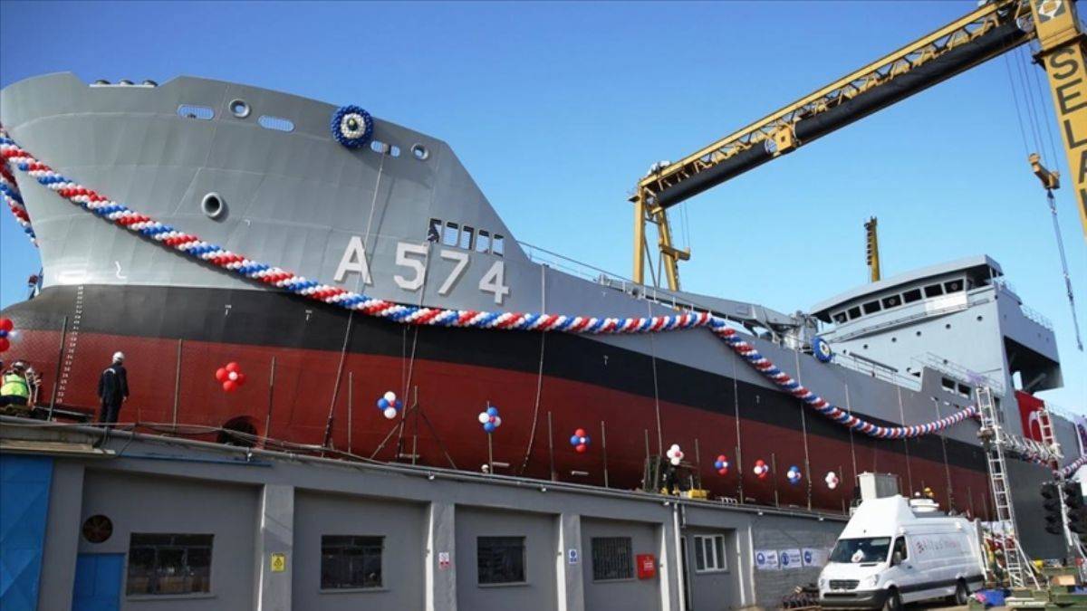 Türk donanmasının yeni gemileri denize hazır