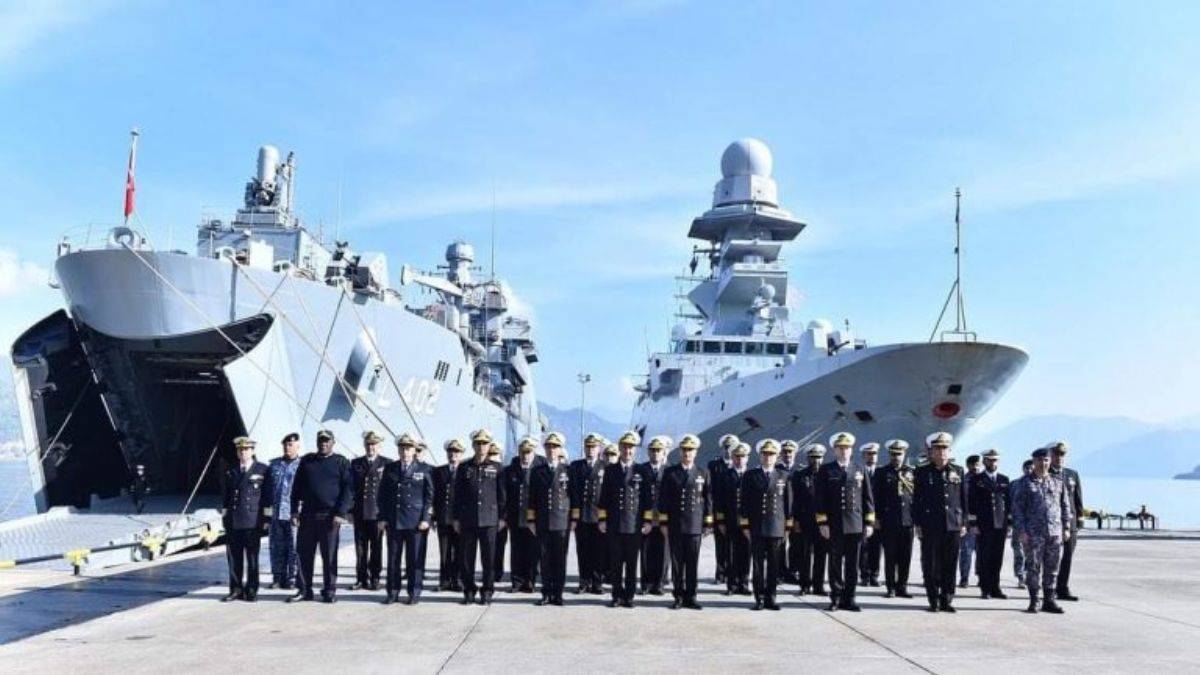 Ukrayna donanması, Doğu Akdeniz-2021 Tatbikatı’na katıldı