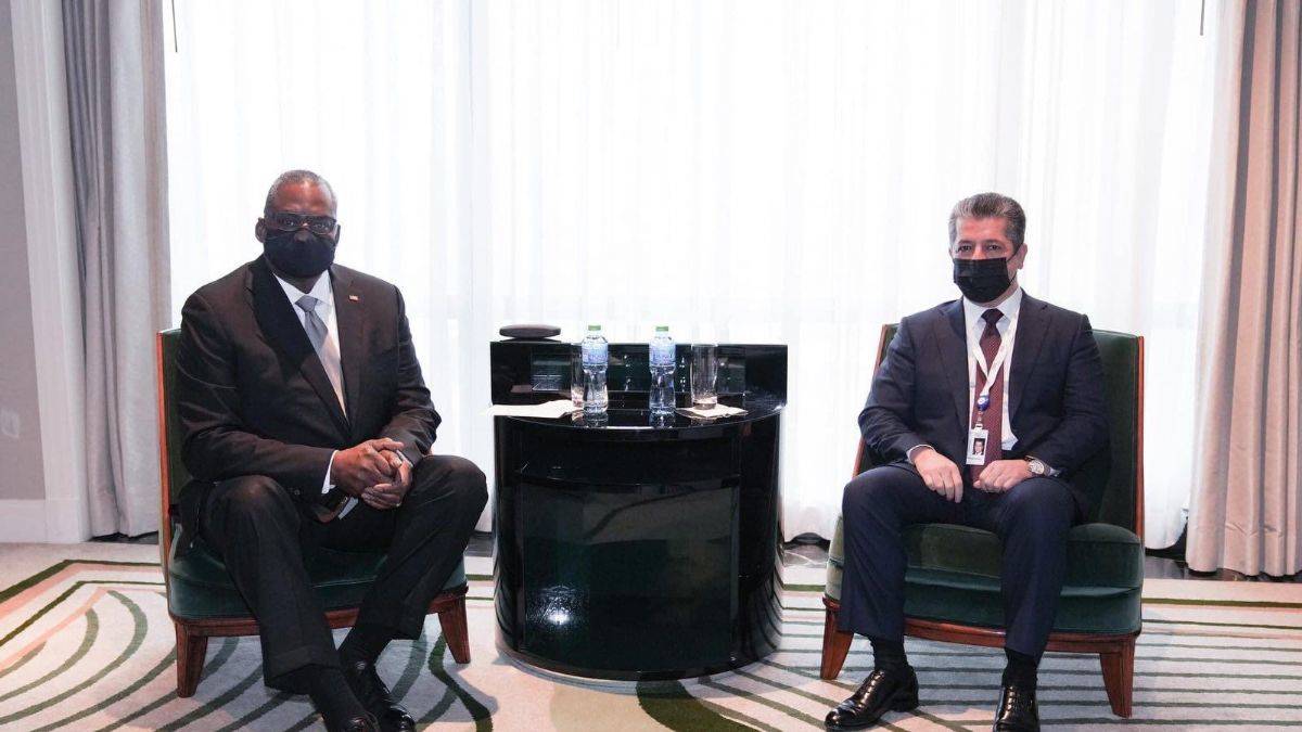 ABD Savunma Bakanı Austin, Barzani ile görüştü