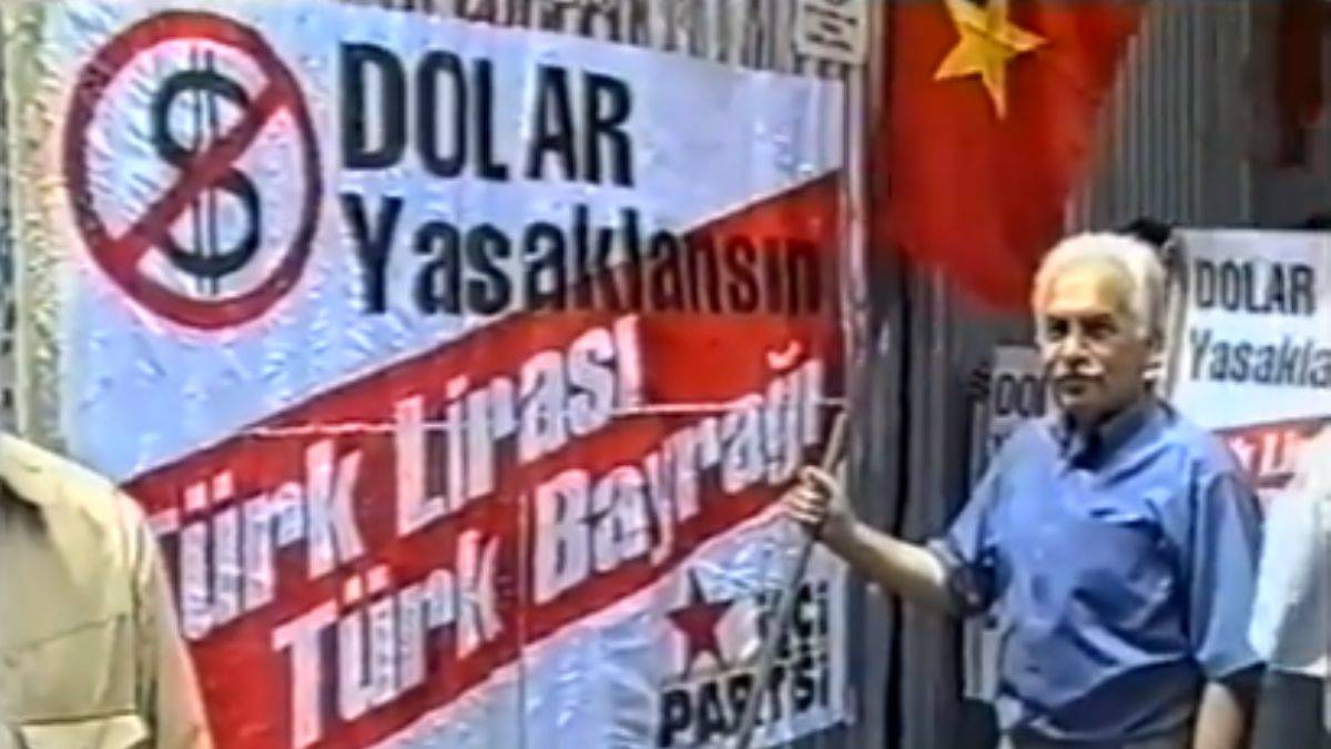 Vatan Partisi'nden 'dolar yasaklansın' paylaşımı