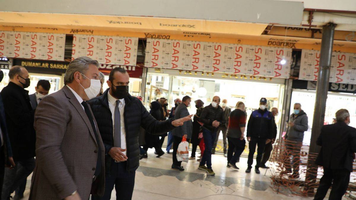 Kazancılar Çarşısı'nın yeni yüzüne çok az kaldı