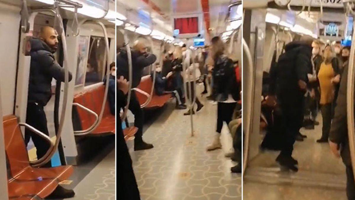İstanbul metrosunda kadına bıçaklı saldırı!