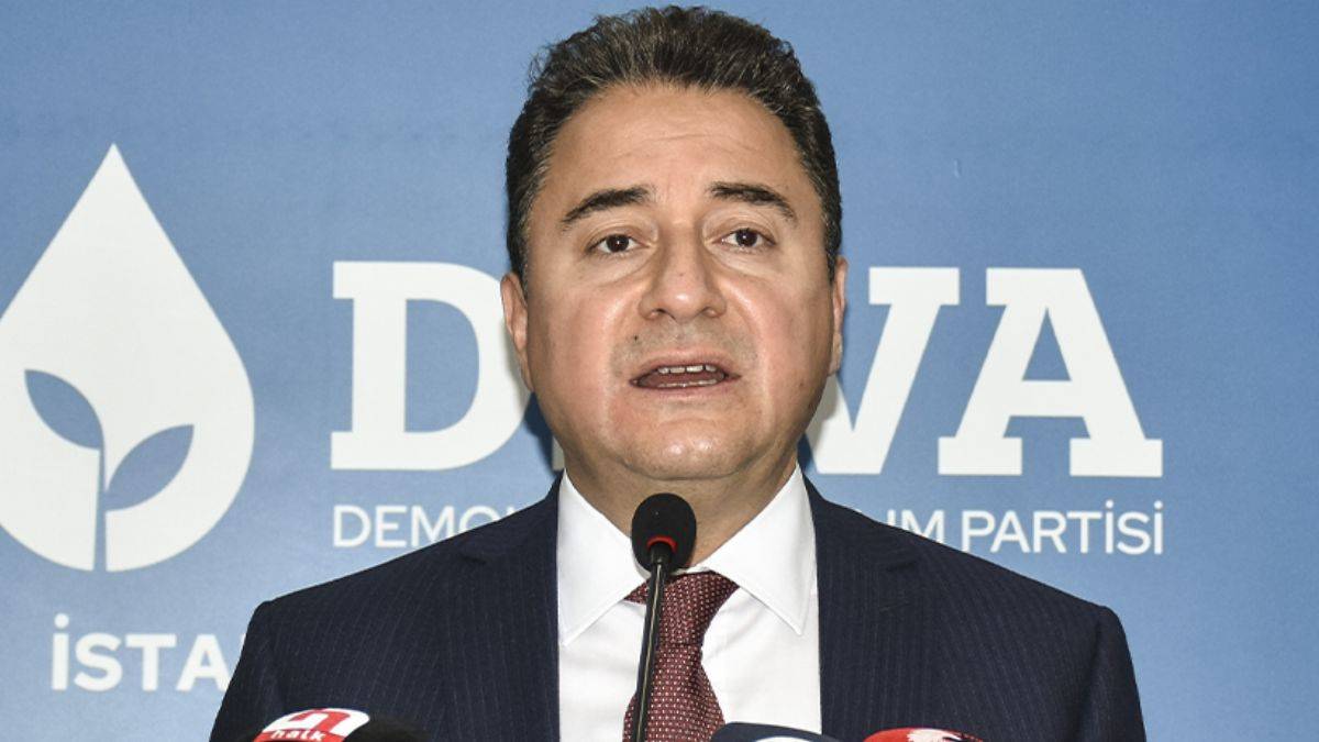 DEVA Partisi Lideri Babacan'dan 'gözaltı' açıklaması