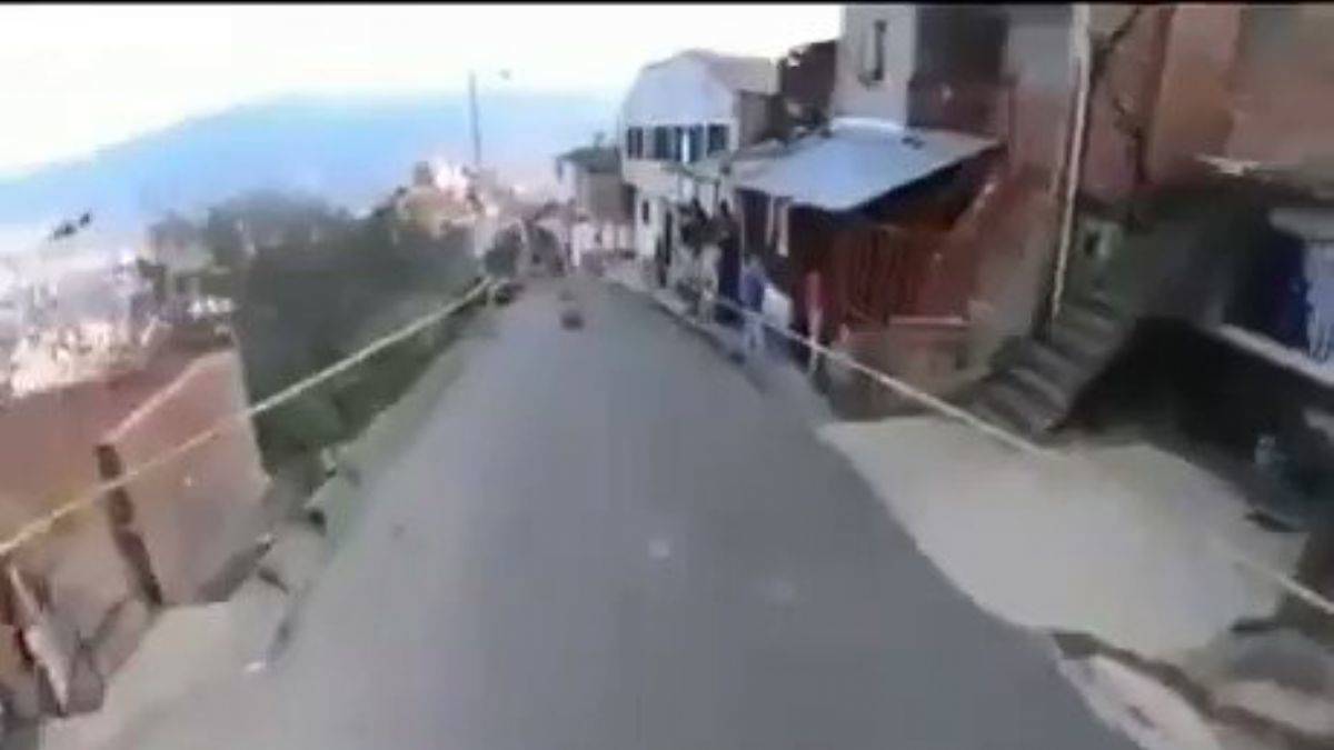 Ölümle burun buruna bisiklet yarışı