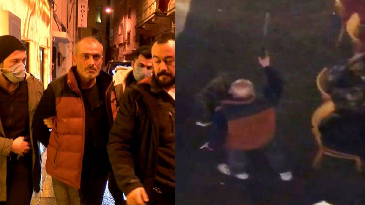 Çiçek Pasajı'nda dehşet anları!