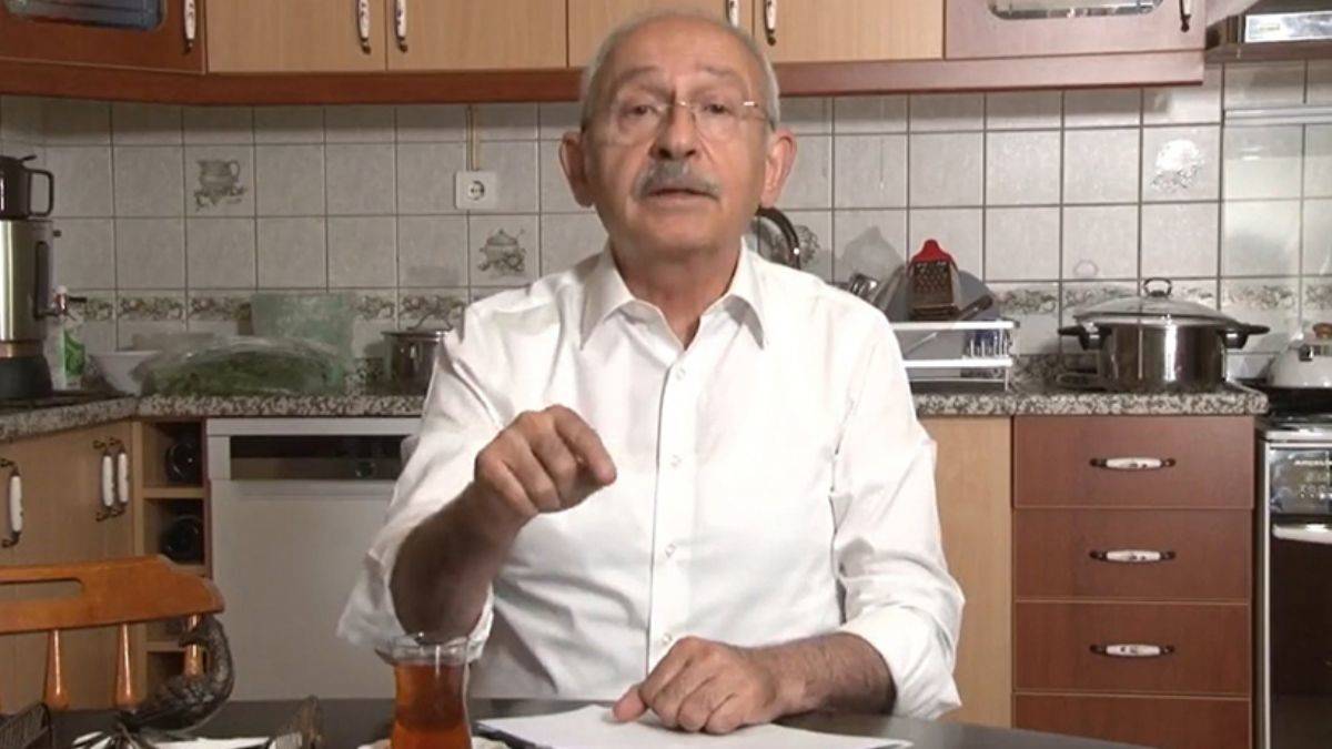 Kılıçdaroğlu yine evinin mutfağından seslendi: Organize kötülükle kavga edeceğim