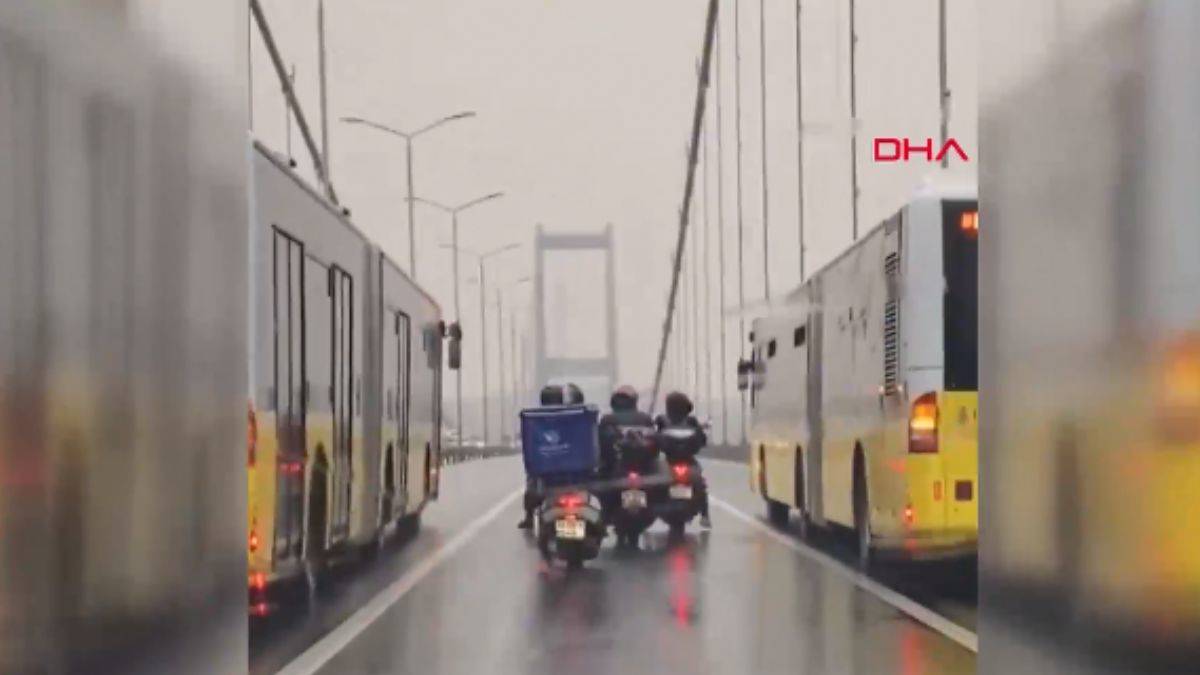 Motosiklet sürücülerine siper olan metrobüs şoförleri o anları anlattı