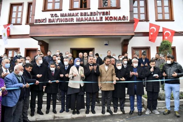 Mamak'a bir Mahalle Konağı daha