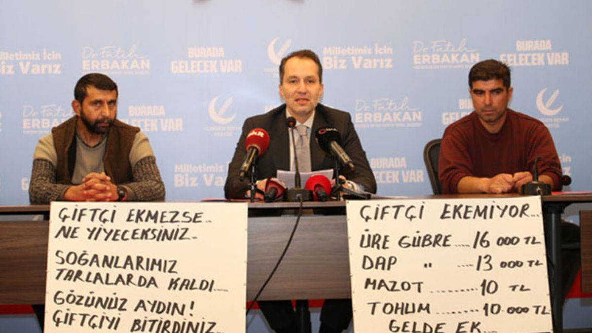 Erbakan: Çiftçilerimizin tüm borçlarının silinmesi gerekiyor