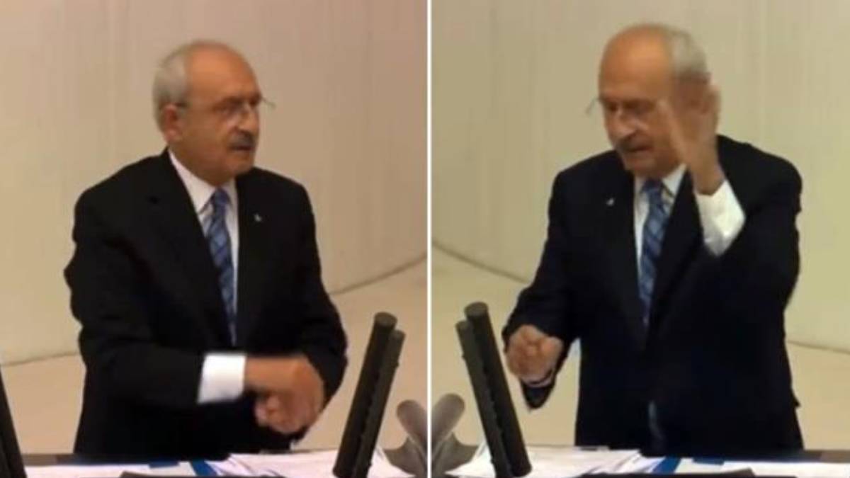 Kılıçdaroğlu hangi el hareketini yaptı? Kemal Kılıçdaroğlu el hareketi mi yaptı?