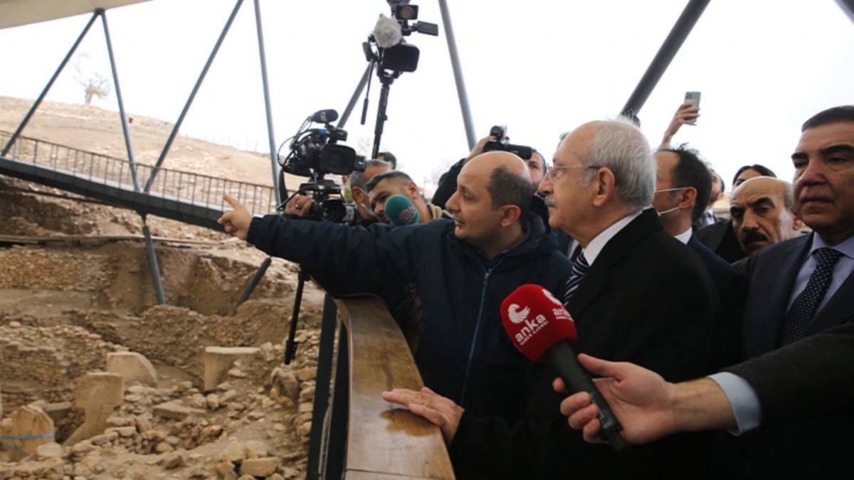 Kılıçdaroğlu Göbeklitepe'yi ziyaret etti