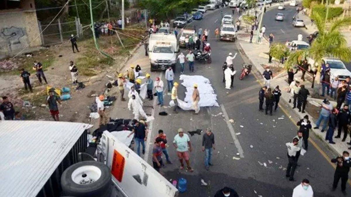 Meksika'da katliam gibi kaza: 49 göçmen hayatını kaybetti