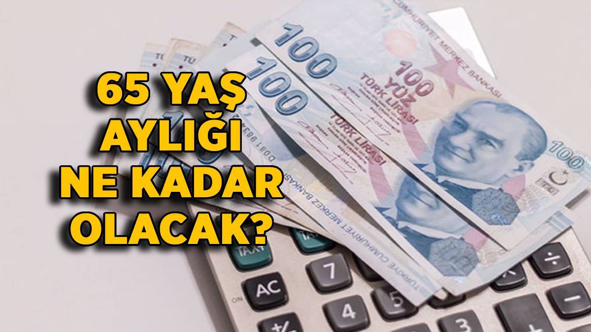 2022 65 yaş aylığı | 2022'de 65 yaş aylığı ne kadar olacak? 65 yaş maaşı zammı ne kadar?