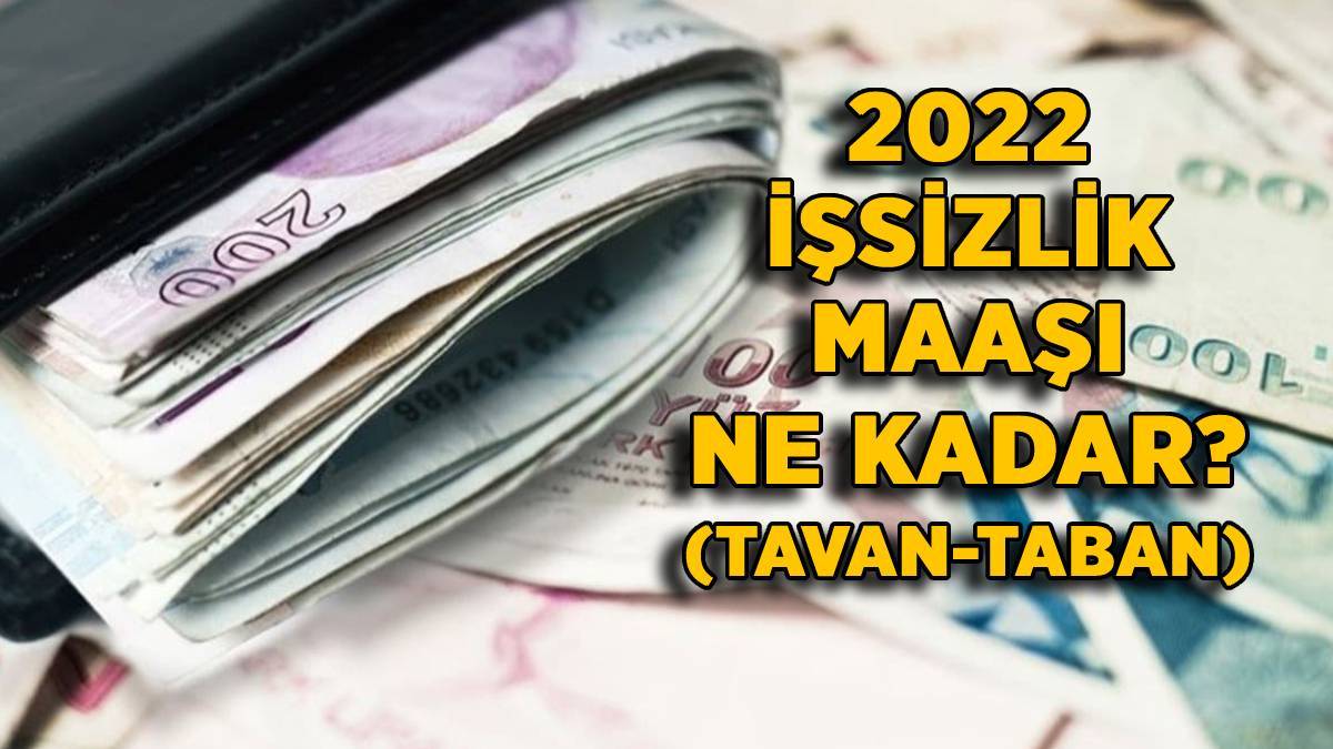 2022 işsizlik maaşı ne kadar? 2022 en yüksek (tavan) işsizlik maaşı kaç TL oldu?