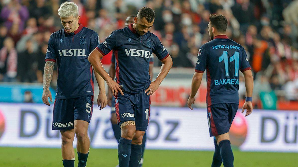 Trabzonspor'un galibiyet serisine Antalyaspor’dan nokta!