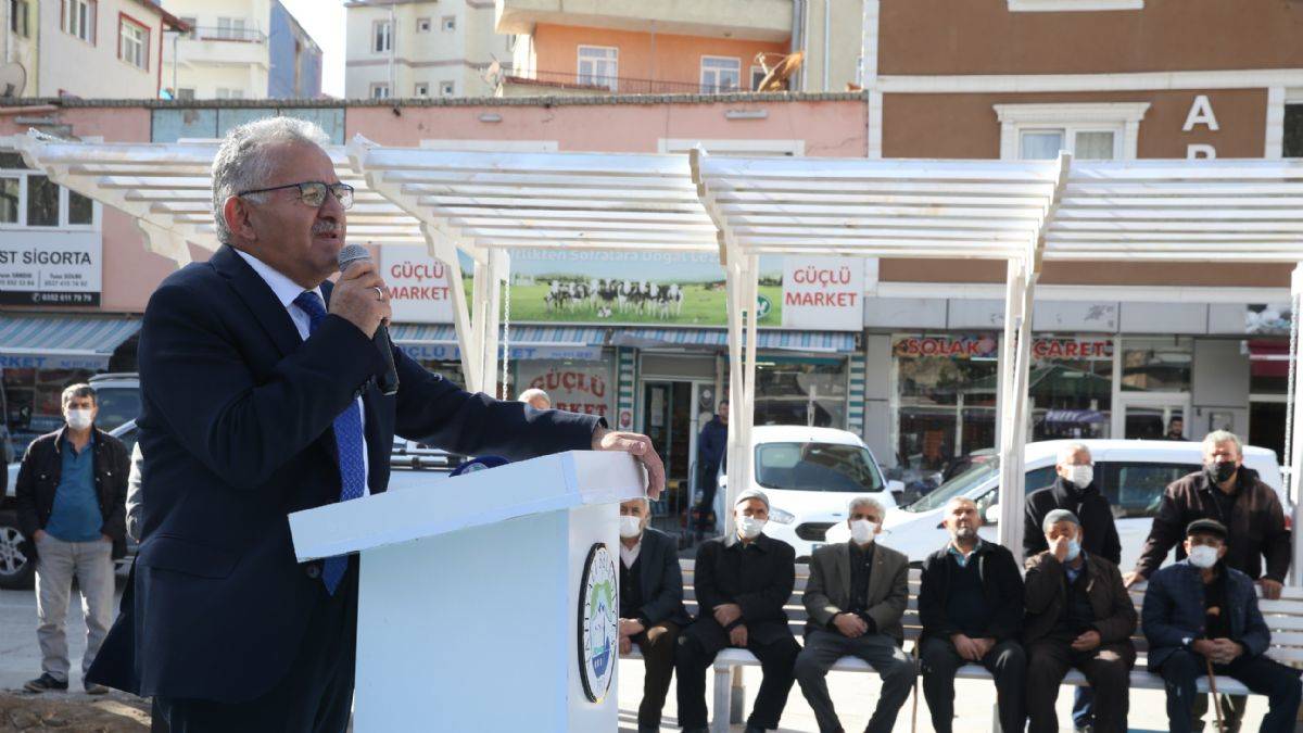 Başkan Büyükkılıç, Yahyalı'da 41 mahalle muhtarı ile bir araya geldi
