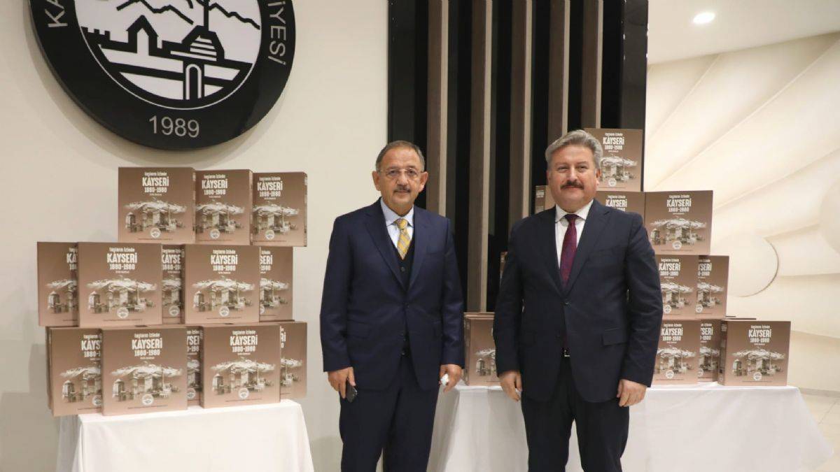 Melikgazi'de 'Taşların İzinde Kayseri' kitabı tanıtıldı