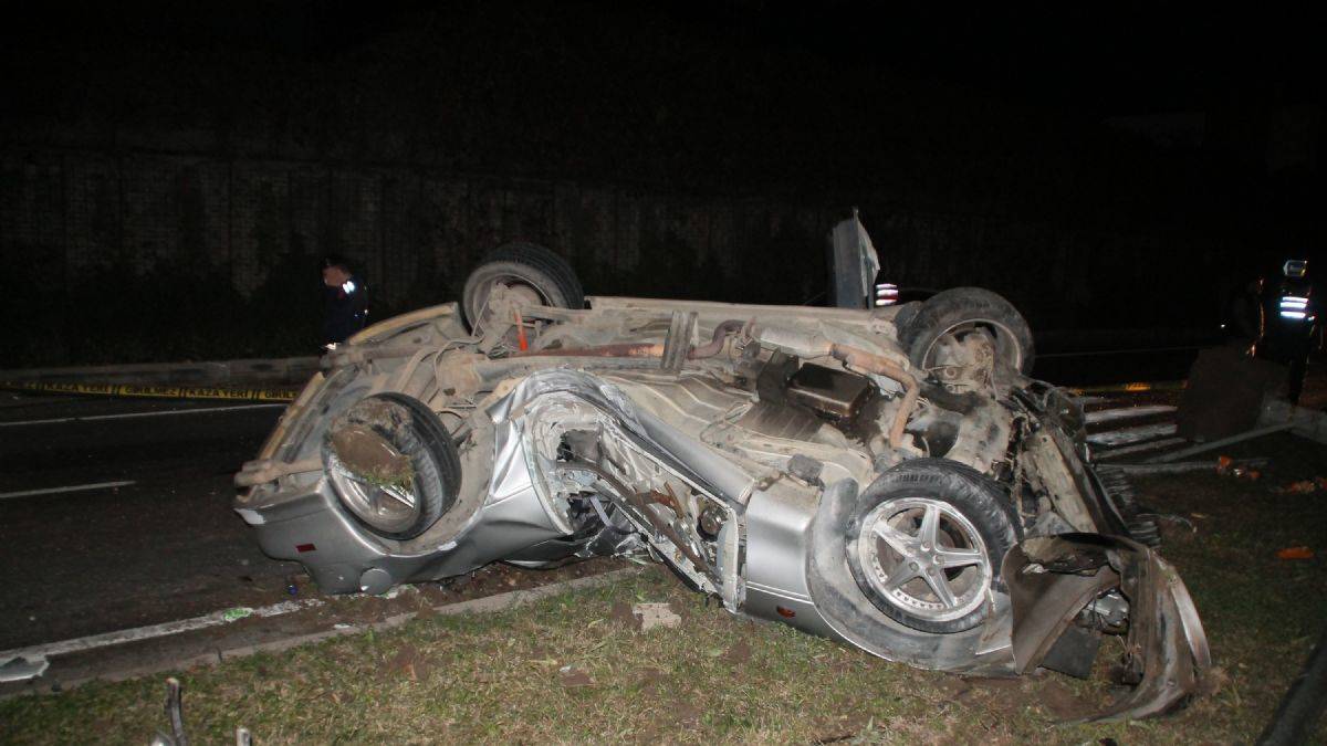 Manavgat'ta trafik kazası; İngiliz sürücü öldü