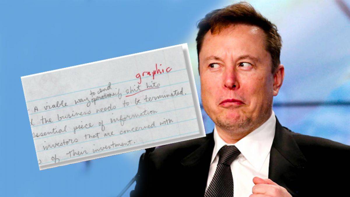 Elon Musk’ın öğrencilik zamanında not verdiği kağıt, açık artırmada satıldı
