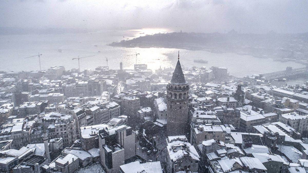İstanbul'a kar geliyor