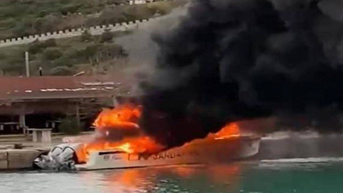 Jandarma botunda yangın: 3 asker yaralandı