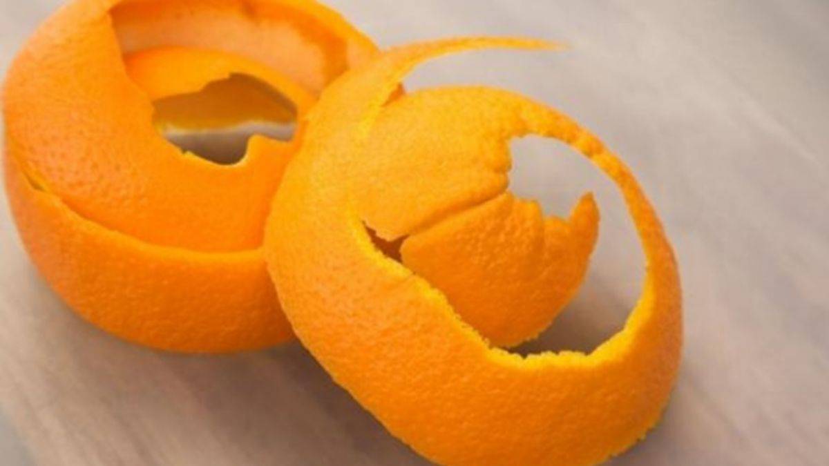 Portakal kabuğuyla tüylerinizden kurtulun!