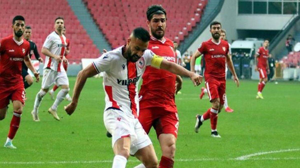 Samsunspor-Boluspor maçı kaç kaç bitti?