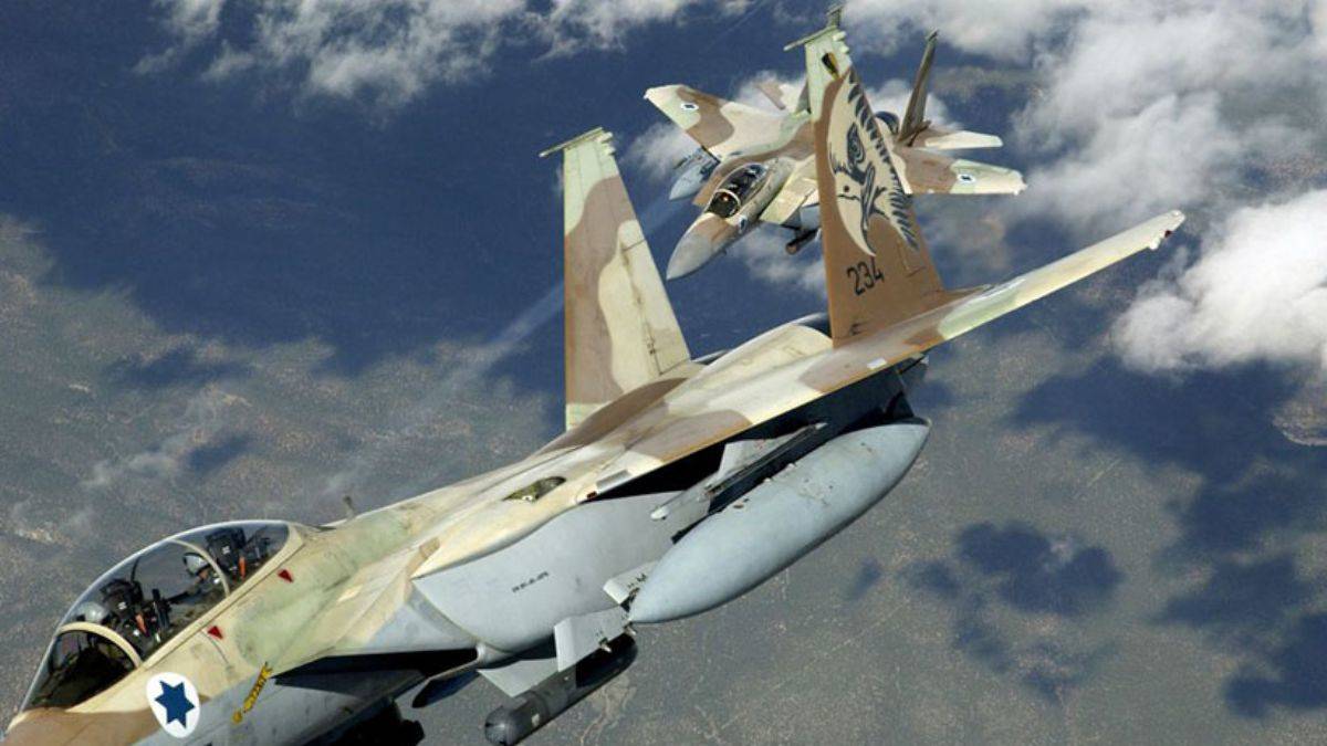 'İsrail, Esed rejimine ait askeri noktalara saldırdı'