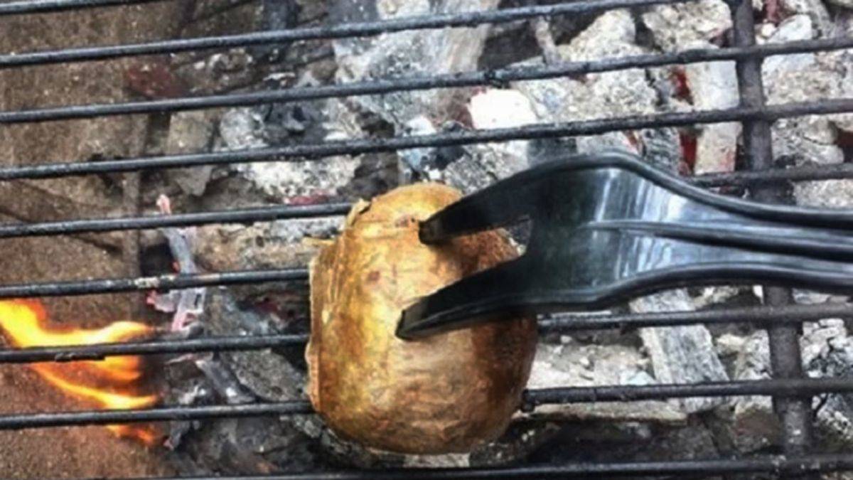 Mangala çiğ patates sürerseniz...