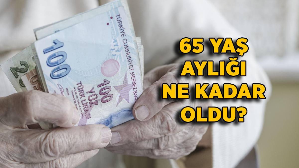 65 yaş maaşı ne kadar? 2022 yaşlılık aylığı kaç lira oldu?