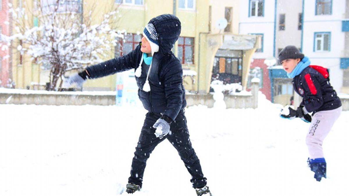 Yoğun kar yağışı nedeniyle 7 ilçede eğitime ara verildi