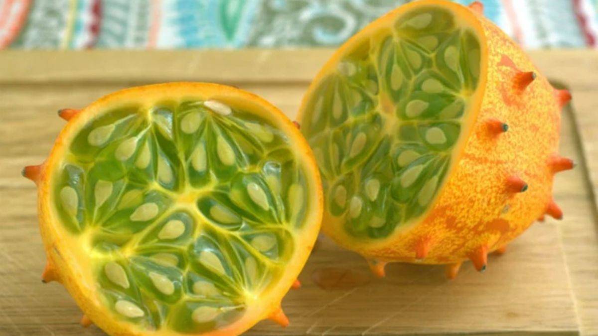 Boynuzlu kavun meyvesi vücuda öyle faydalar sağlıyor ki!