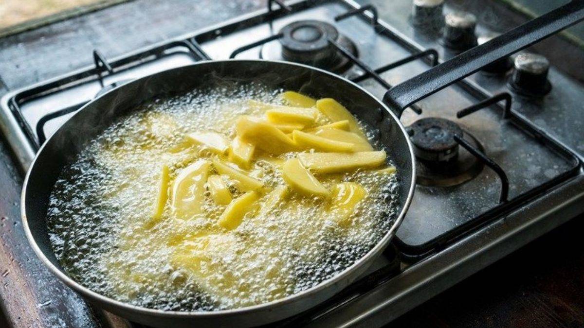 Kızartmanın yağ çekmemesi için...