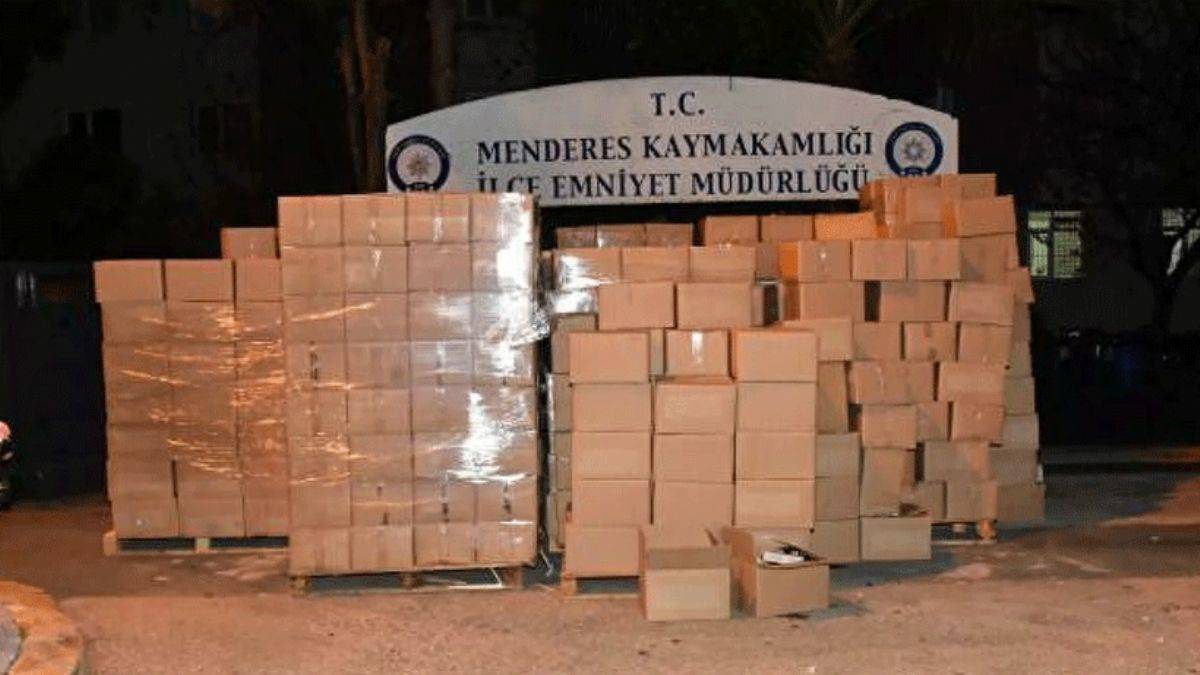 4 milyon TL değerinde kaçak tütün ele geçirildi