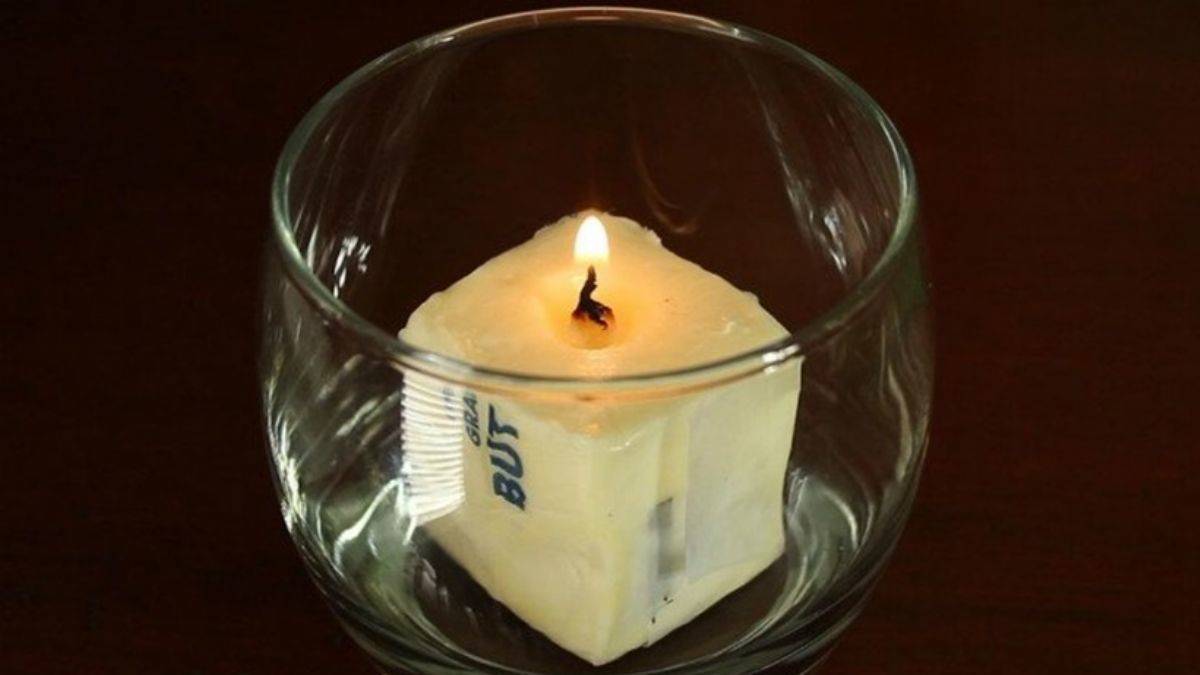 Margarini muma dönüştürün!