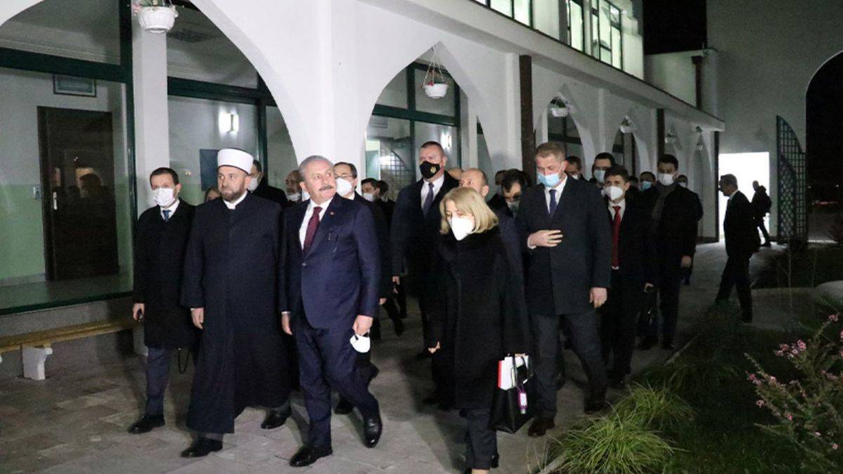 TBMM Başkanı Şentop, Karadağ’da Mehmet Fatih Medresesini ziyaret etti
