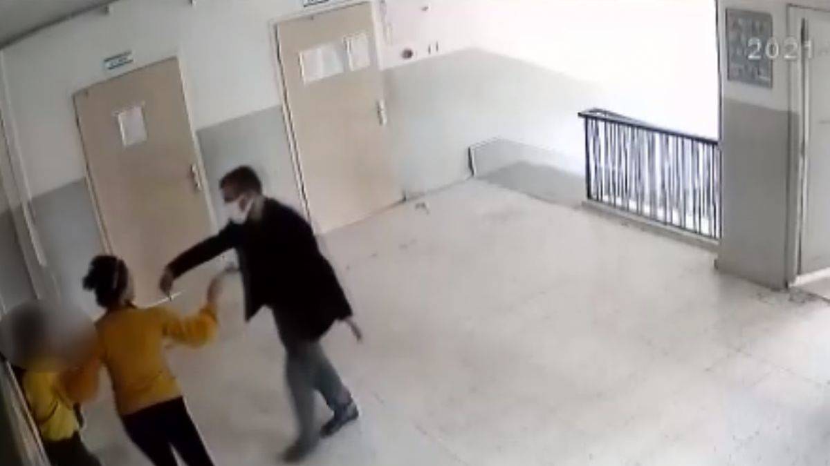 Öğrenciyi döven öğretmenin ifadesi ortaya çıktı