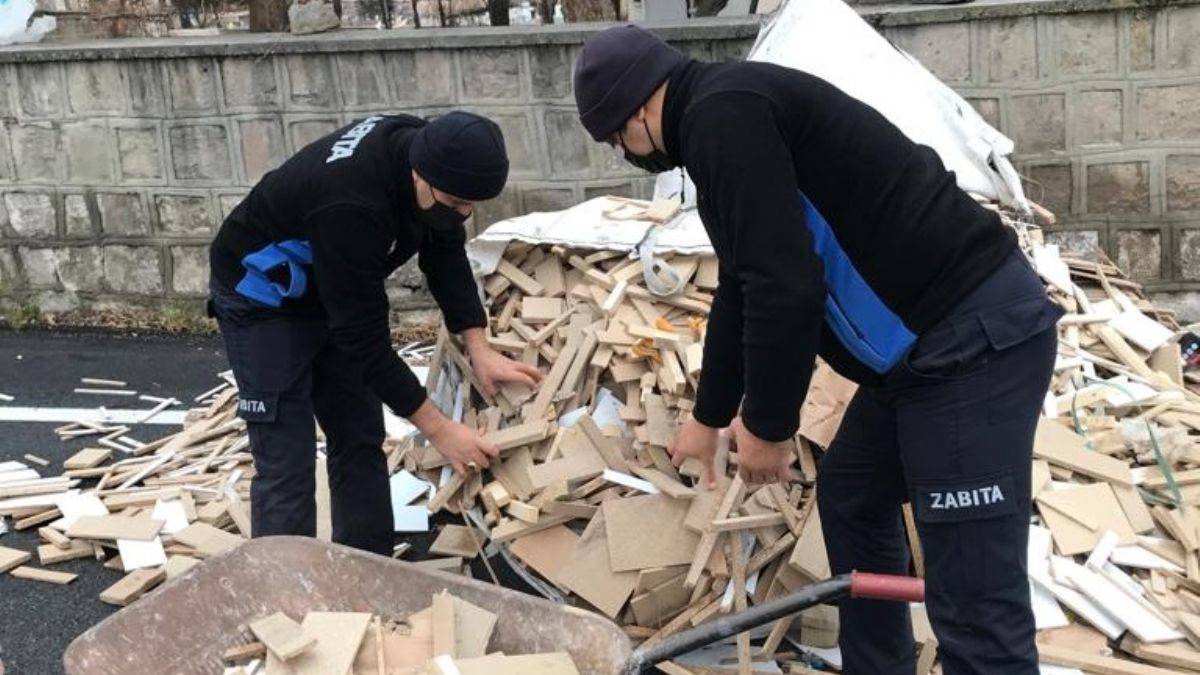 Melikgazi zabıtasından örnek davranış