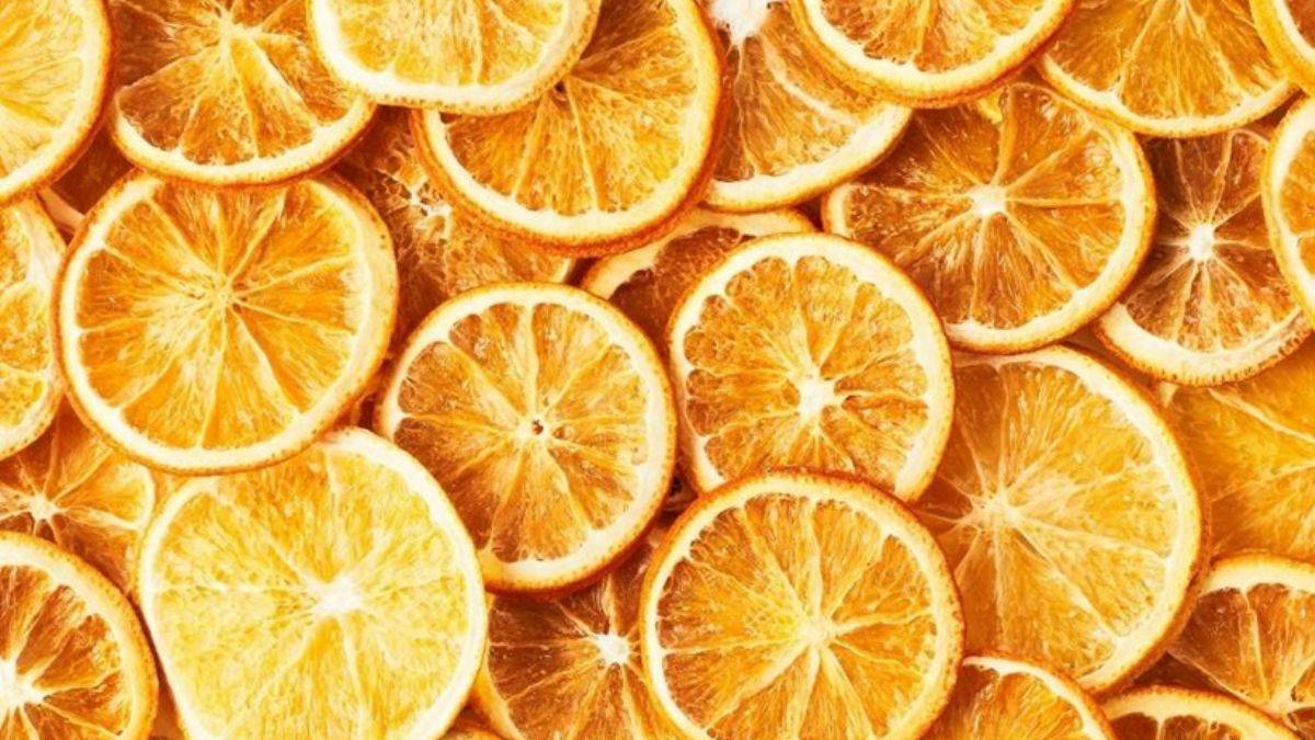 Portakal evde nasıl kurutulur?